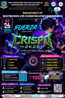 CRISPO 2K26 National Level Technical Symposium Poster